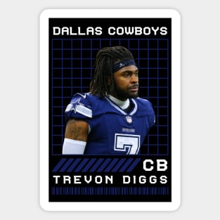 TREVON DIGGS - CB - DALLAS COWBOYS Magnet